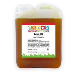 Produktbild von Leinöl 100 - 2,5 Liter Kanister
