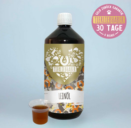 Produktbild von Leinöl für Pferde | Tierliebhaber | Omega-3 und Vitamin D für Pferde 1L