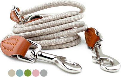 LeisegrÃ¼n Hundeleine Hundeleine kleine Hunde, 4-fach – Bild 1 von 5