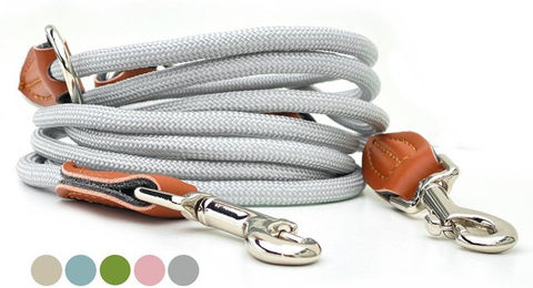 LeisegrÃ¼n Hundeleine Hundeleine kleine Hunde, 4-fach – Bild 1 von 5