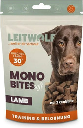 Produktbild von LEITWOLF 150g Mono Bites Hundesnack 12 x 150 Gramm Lamb