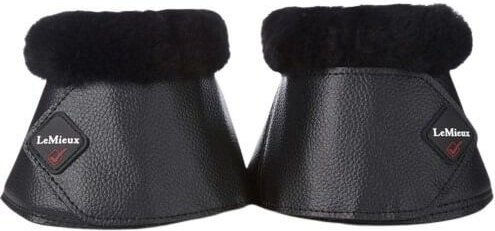 LeMieux Fleece WrapRound Glocken Black/Black - 1 Stk. – Bild 1 von 3