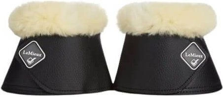 LeMieux Fleece WrapRound Glocken Black/Natural – Bild 1 von 7