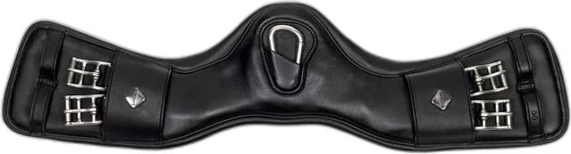 LeMieux GelTek anatomischer Sattelgurt kurz 70 cm Schwarz - 1 Stk. – Bild 1 von 6