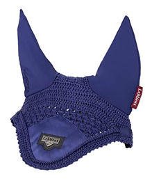 LeMieux Loire Fliegenhaube aus Satin Größe XL Tintenblau – Bild 1 von 2