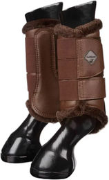 Produktbild von LeMieux Pro Sport Fleece Lined Brushing Boots Medium Brown