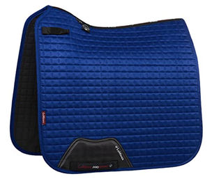 LeMieux Pro Sport Suede Dressage Square Small/Medium Benetton Blue – Bild 1 von 4