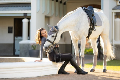 Produktbild von LeMieux ProSport Suede Dressur-Schabracke