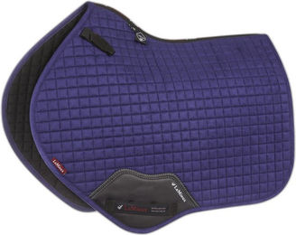 Produktbild von LeMieux Schabracke Luxury Suede CC Square Mittelblau