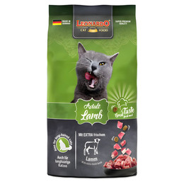 Produktbild von Leonardo Adult Lamb Katzen-Trockenfutter - 2 x 300 g