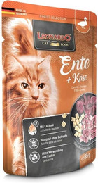 Produktbild von Leonardo Finest Selection Ente und Käse Nassfutter für Katzen - 16 x 85 g