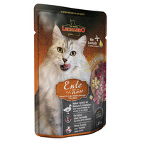 Produktbild von Leonardo Finest Selection Ente und Käse Nassfutter für Katzen - 16 x 85 g