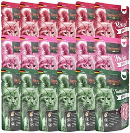 Produktbild von LEONARDO Finest Selection Mix Geschmacks Rind, Huhn, Truthahn 18x85 g