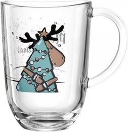 Produktbild von LEONARDO Geschirr Leonardo Glastasse Elch (380ml)