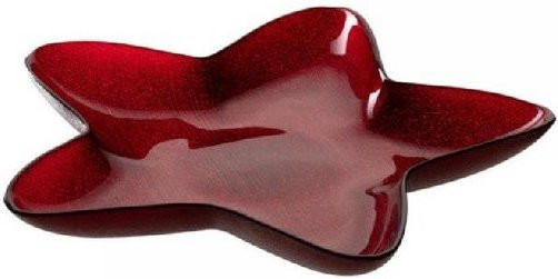 Produktbild von LEONARDO Geschirr Leonardo Sternschale Autentico Rot - 29 cm