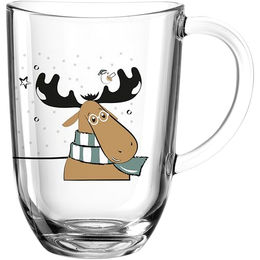 LEONARDO Geschirr Leonardo Tasse hitzebeständiges Glas Elch (380ml) – Bild 1 von 2