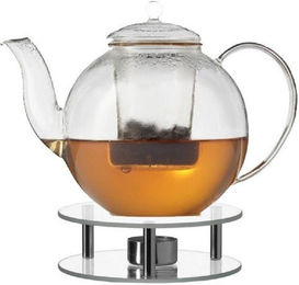 Produktbild von LEONARDO Geschirr Leonardo Teekanne Armonia mit Stövchen (2-teilig)