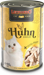 Produktbild von Leonardo Huhn + extra Filet 6x400g