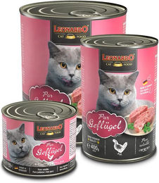 Leonardo Puur Geflügel Nassfutter - 6 x 200 g – Bild 1 von 5