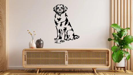 Produktbild von Leonberger Wandtattoo Wandbild Wandsticker Wandaufkleber Wanddekoration