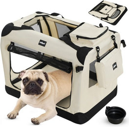 Produktbild von Leopet Faltbare Tiertransportbox für Hunde und Katzen