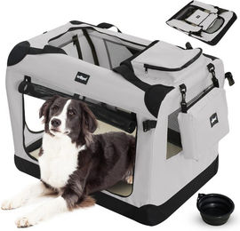 Produktbild von Leopet Tiertransportbox Hundetransportbox Faltbar Auto Hundebox