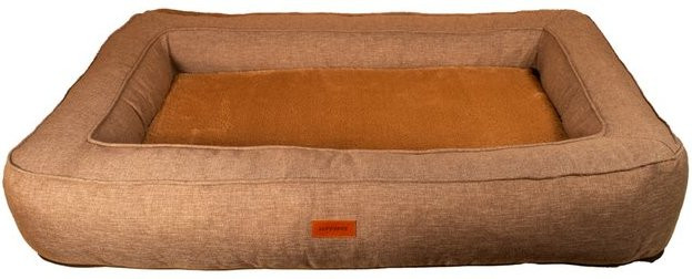 Produktbild von Lepuspet Rio Orthopädisches Hundebett mit Memory Visco-Kissen, braun, Größe M