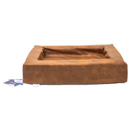 Produktbild von Let's Sleep Comfy Cushion Hundekissen mit erhöhtem Rand L Cognac