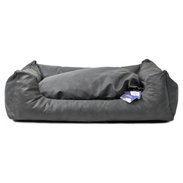 Produktbild von Let's Sleep Sweet Dreams Hundekissen und Hundekorb XL Anthrazit