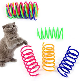 Produktbild von LeTradeJP Katzenspielzeug mit 20 bunten Federn