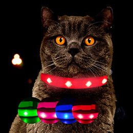 Produktbild von Leuchthalsband für Katzen LED mit USB-Aufladung - 1 Stk.