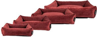 Lex & Max Vienna Orthopädisches Hundebett - Rot - S – Bild 1 von 4