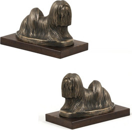 Produktbild von Lhasa Apso Hundestatue Figur braun Art-Dog