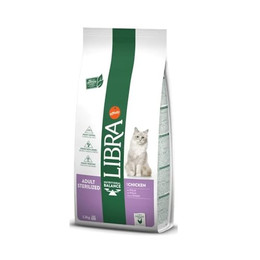 Produktbild von Libra Cat Sterilized Katzenfutter mit Huhn - 12 kg
