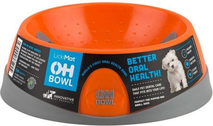 Produktbild von LickiMat Antischlingnapf OH Bowl Dog orange