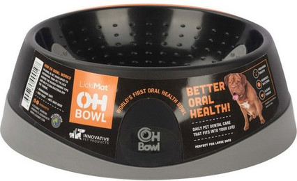 Produktbild von LickiMat Antischlingnapf OH Bowl Dog schwarz