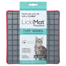 Produktbild von LickiMat Antischlingnapf Playdate Tuff Leckmatte für Katze
