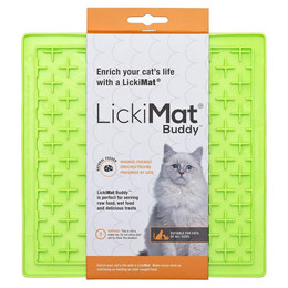 Produktbild von LickiMat Buddy Cat grün