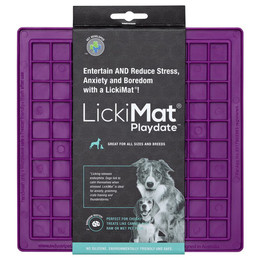 Produktbild von LickiMat Buddy Schleckmatte aus Naturgummi für Hunde - 20 cm