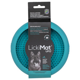 Produktbild von LickiMat® Hunde-Schlecknapf UFO turquoise