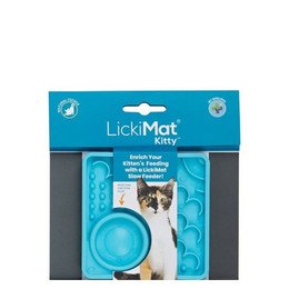 Produktbild von LickiMat Kitty Leckmatte Türkis - 10 cm