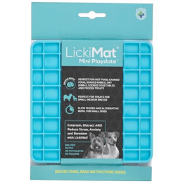 Produktbild von LickiMat Mini klassische Playdate Futtermatte für Hunde, langsame Fütterung gegen Langeweile und zur Linderung von Angstzuständen