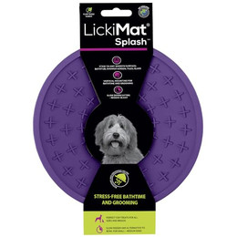 Produktbild von LickiMat Splash Leckmatte lila - 1 Stk.