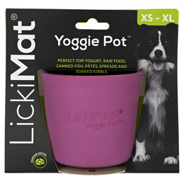 Produktbild von LickiMat Yoggie Pot purple