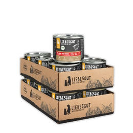 Liebesgut Katzennassfutter Bio Gans mit Kokos und Tomate 12x200g – Bild 1 von 4