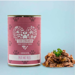 Produktbild von Lieblingsfutter Pute mit Reis - 400 g