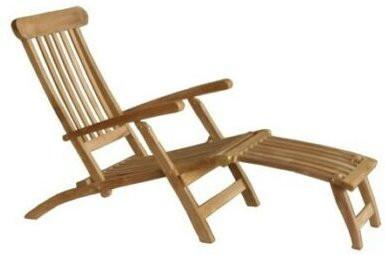 Produktbild von Liegestuhl aus Teakholz Wilsa Garden Dunes