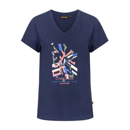 Life-Line Damen T-Shirt Esmee Dunkelblau – Bild 1 von 8