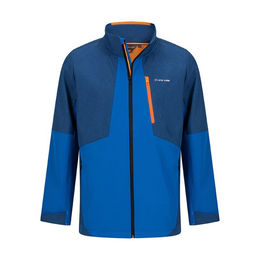 Produktbild von Life-Line Herrensoftshelljacke Collin Blau M