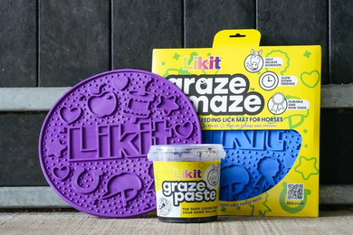 Produktbild von Likit Graze Maze Leckmatte für Pferde - 1 Stk.